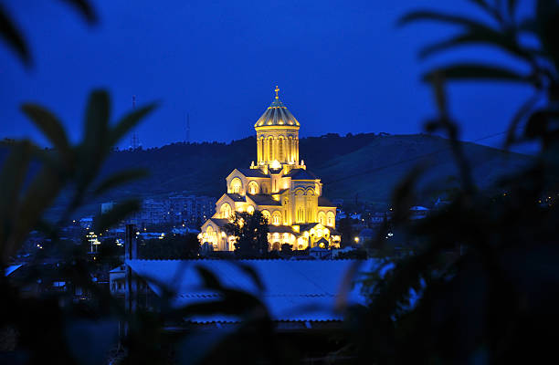 istock The Holy Trinity Cathedral of Tbilisi , Sameba 512095840