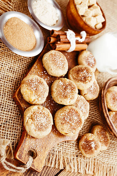 istock Homemade  oatmeal cookies with cinnamon 512098550