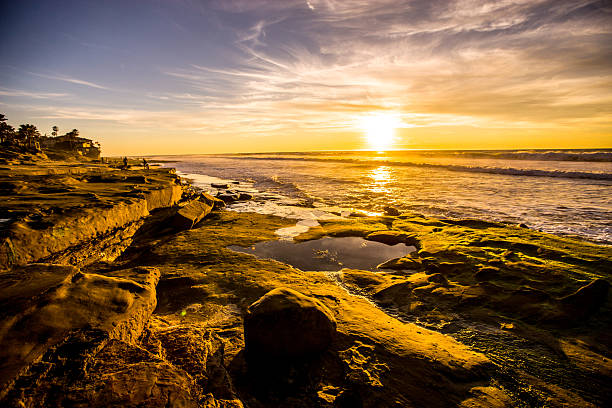 istock Sunset on La Jolla Beach, California, USA 512101586
