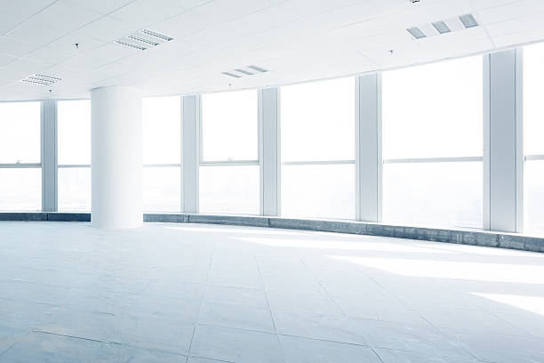 istock hall of modern office building 512102519