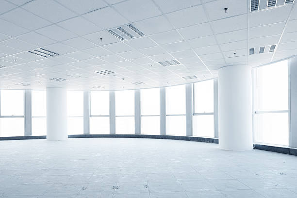 istock hall of modern office building 512102527