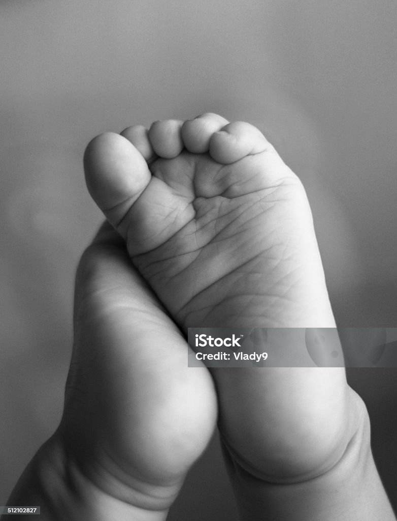 Feet Baby - Human Age Stock Photo