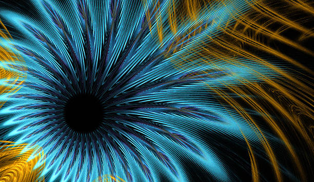 istock Abstract fractal fantasy  flowered  pattern and shapes. 512103528