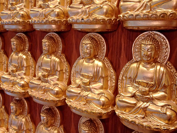 istock golden chinese buddha statue 512112360