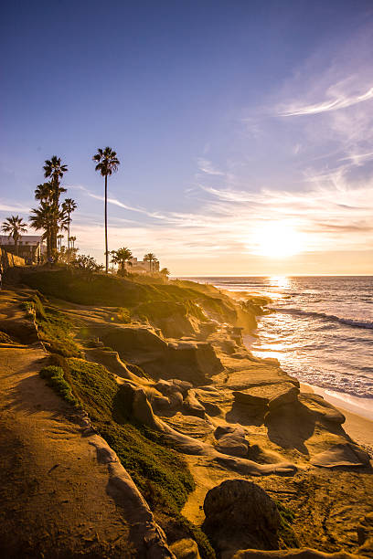 istock Sunset on La Jolla Beach, California, USA 512113166