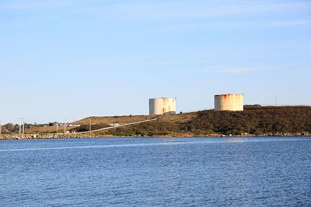 istock Large tanks used for fuel storage 512116818
