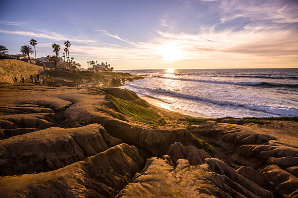 istock Sunset on La Jolla Beach, California, USA 512122436