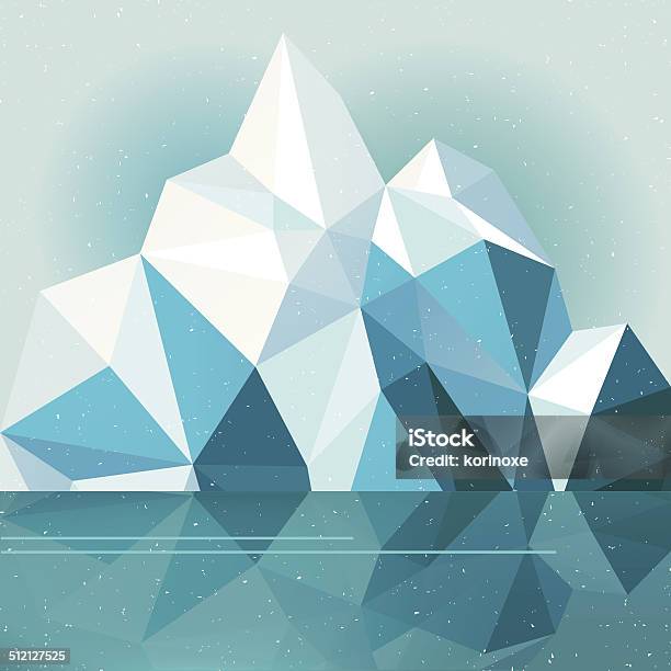 Winter Mountain Landscape Stock Illustration - Download Image Now - Illustration, Mountain, Abstract