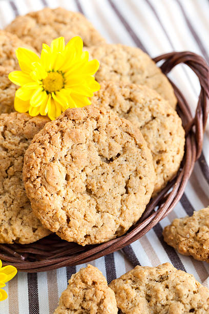 istock Homemade oatmeal peanut butter cookies 512127729