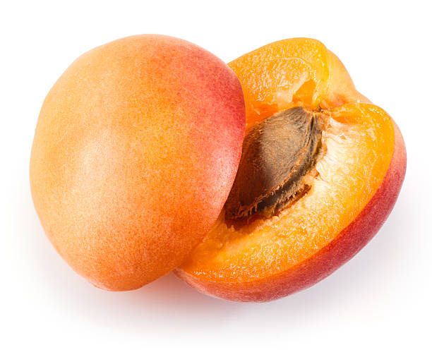 istock Ripe apricot in closeup 512128963
