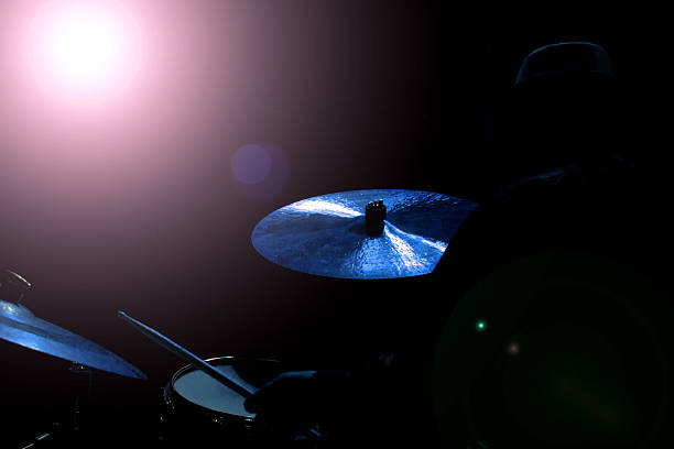 drum set " - drum kit cymbal percussion instrument hi hat stock-fotos und bilder