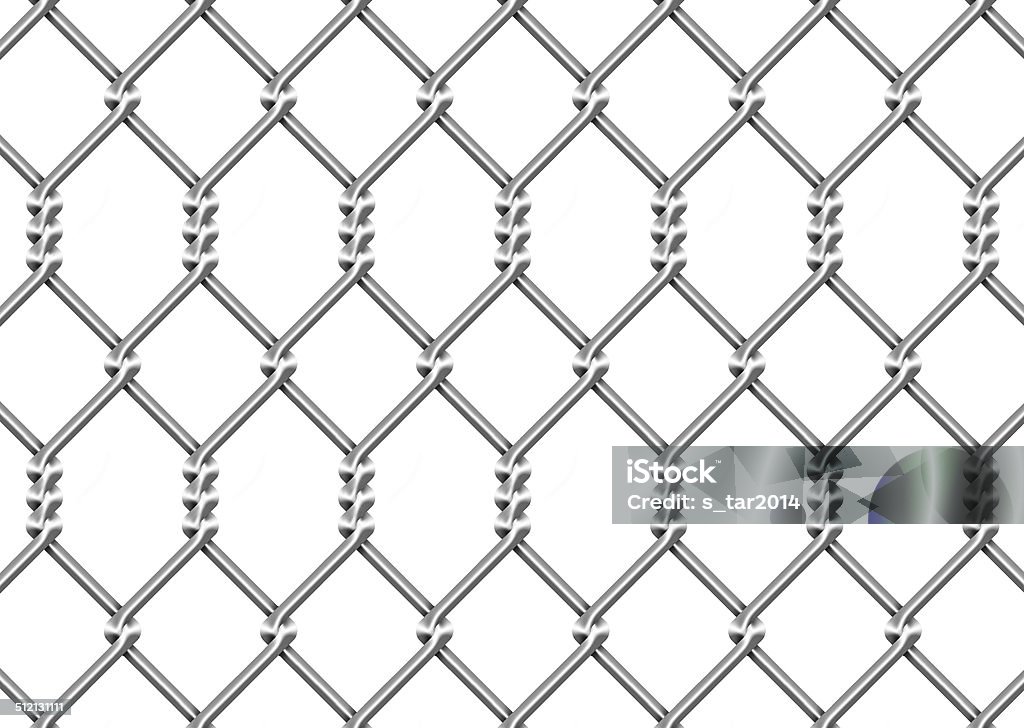mesh wire for fencing on a white background Abstract Stock Photo