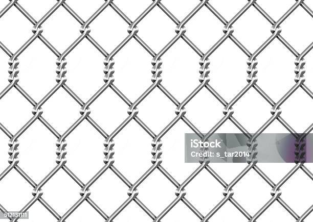 Mesh Wire For Fencing On A White Background Stock Photo - Download Image Now - Abstract, Backgrounds, Computer Graphic