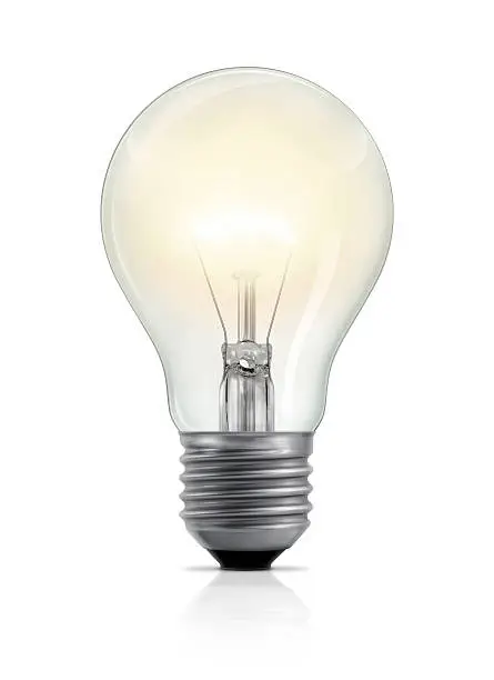 Photo of Glowing Light Bulb