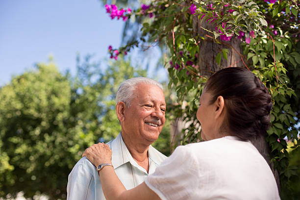 istock Hispanic senior couple enjoying 512142560