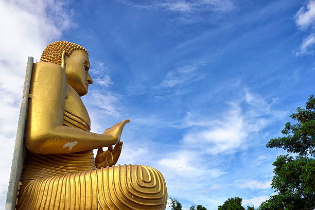istock Buddha Statue in front of Dambulla Temple, Sri Lanka 512143476