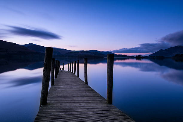 istock Calm Dusk At Ashness Jetty With Mirror-like Reflections. 512147760