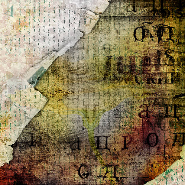 istock Abstract beautiful background in the style of mixed media 512150491