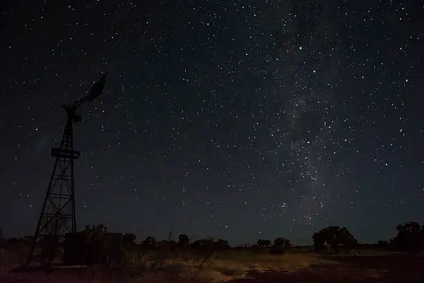 Photo of Stars in the outback of Australia