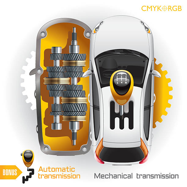 ilustrações, clipart, desenhos animados e ícones de transmissão de carro - gearshift handle isolated objects car