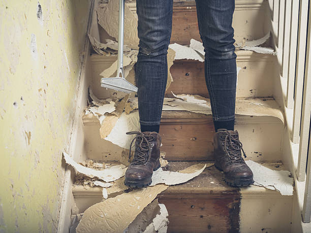 istock Person renovating on stairs 512151748