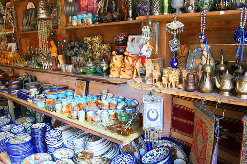  Traditional local souvenirs in Jordan, Middle East