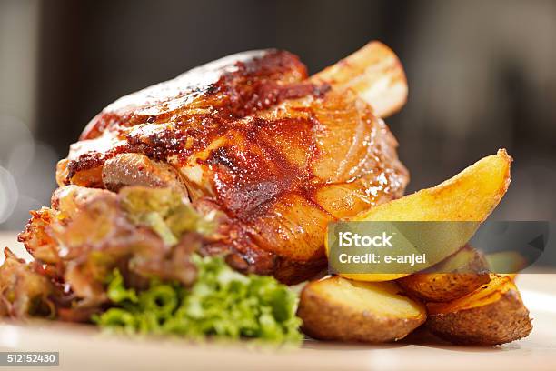 Fried Ribs Stock Photo - Download Image Now - Beef, Boiled, Brown