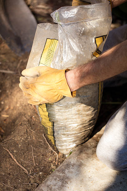 istock Man Planting In A Garden 512154984