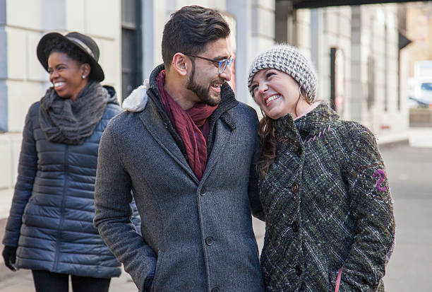 istock Multi-Ethnic Friends walking together in the city 512155654