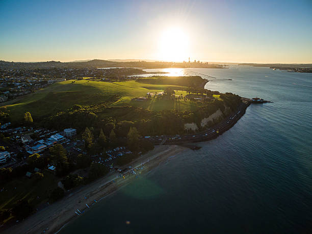 istock Aerial Sunset in Mission Bay 512155764
