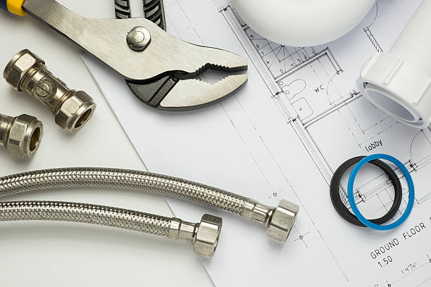 istock Close up of plumbing paraphernalia 512157366