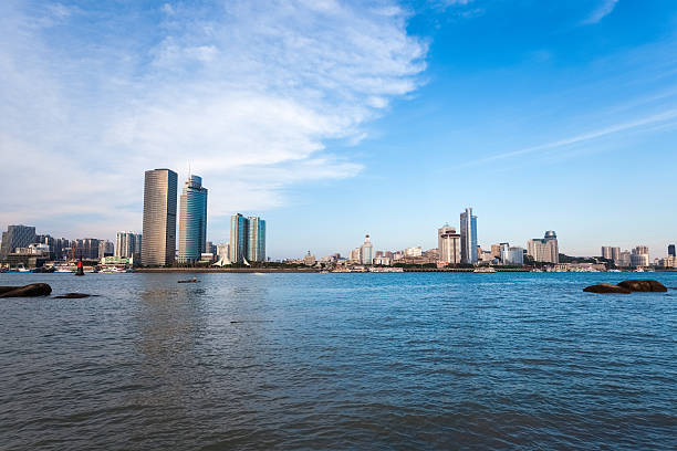 istock xiamen skyline at dusk 512157559