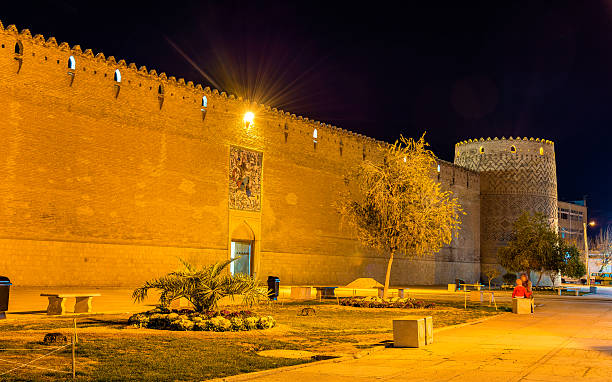 istock Karim Khan citadel at night in Shiraz, Iran 512158082