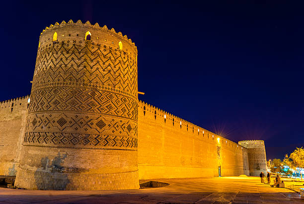 istock Karim Khan citadel at night in Shiraz, Iran 512158148
