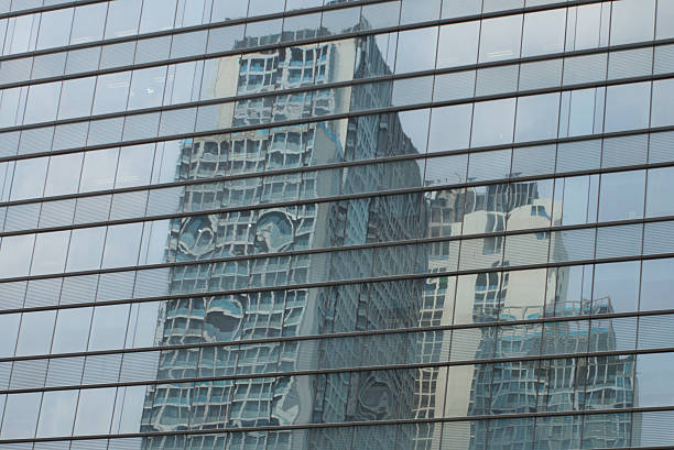 istock Reflections on Bangkok office buildings 512160846