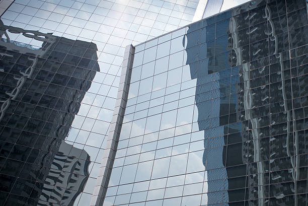 istock Reflections on Bangkok office buildings 512160870