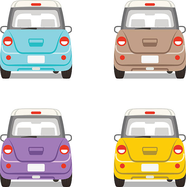 Car Colors Back 140+ Four Cars With Different Colors Stock Photos, Pictures & Royalty ...