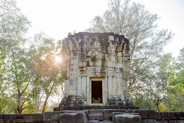 istock Sunlight be hide Ban Pluang Historical park ,surin , Thailand 512163516