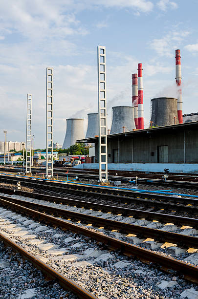 istock The railroad in an industrial area 512167238