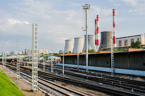 istock The railroad in an industrial area 512167290