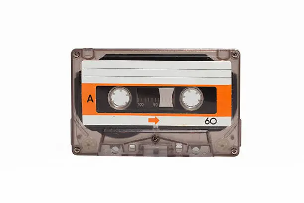 Photo of vintage cassette tape