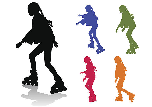 Ilustración de Chica En Patines De Ruedas y más Vectores Libres de Derechos de Vector - Vector, Patín en línea, Chica adolescente - iStock Ilustración de Chica En Patines De Ruedas y más Vectores Libres de Derechos de Vector - Vector, Patín en línea, Chica adolescente - iStock