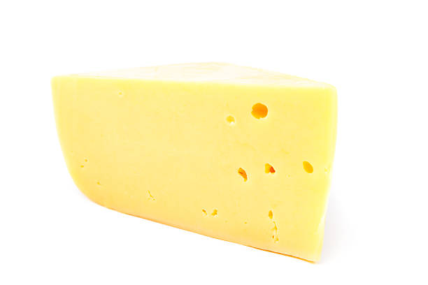 istock Piece of cheese on a white background. 512173244