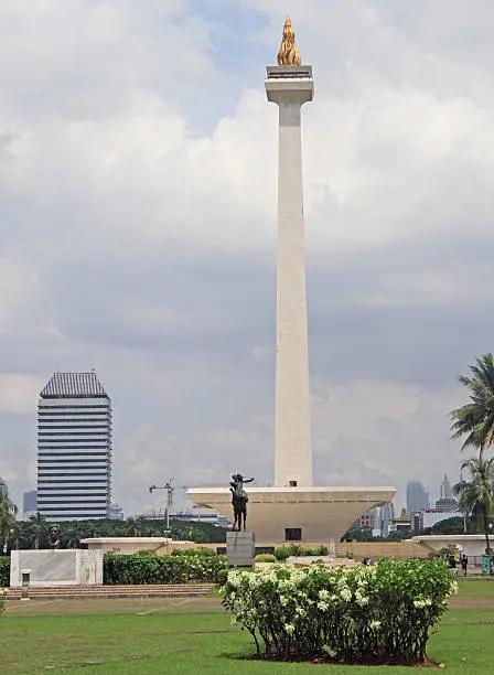 Photo of Monas national monument in Jakarta