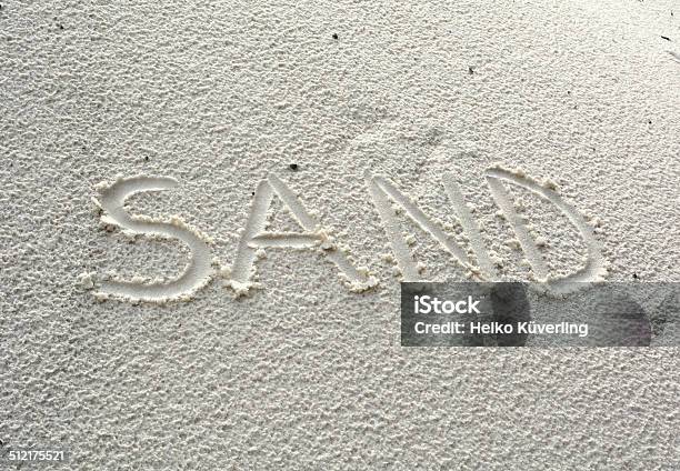 Sand Stock Photo - Download Image Now - Beach, Construction Industry, Construction Material