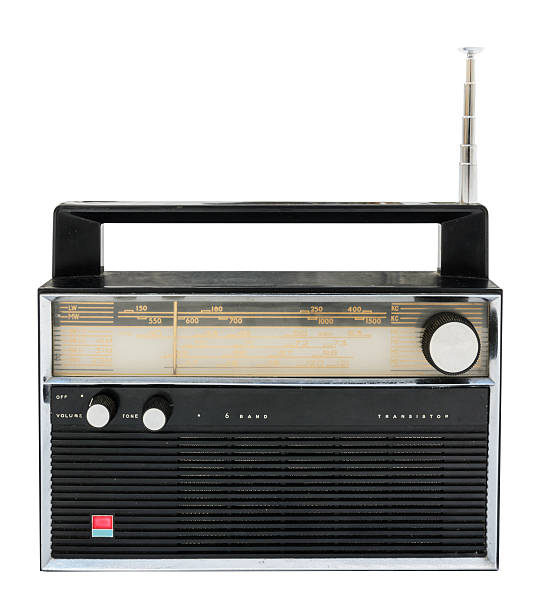 istock Old radio isolated on a white background with clipping path 512184747