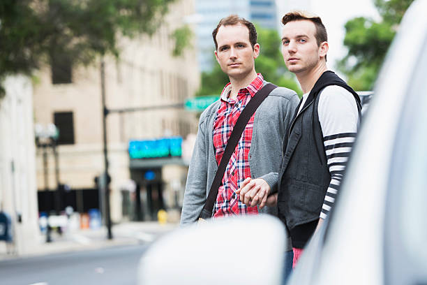 istock Gay men in city 512184931