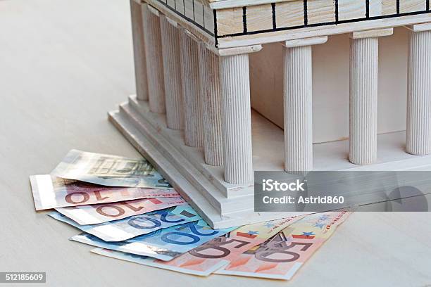 Euros For Greece Stock Photo - Download Image Now - Assistance, Bankruptcy, Business