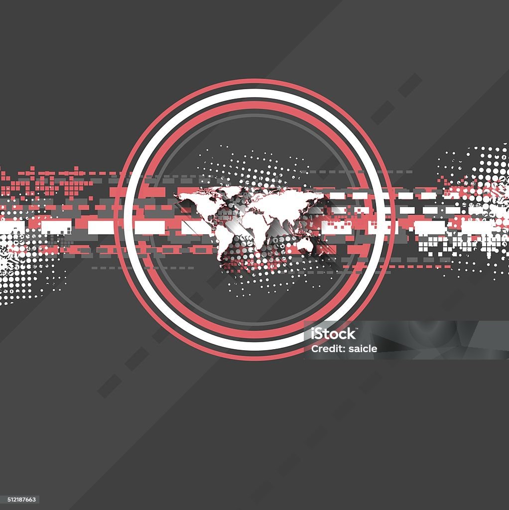 Tech Abstract Minimal Graphics Minimal Tech Background Stock Illustration - Download Image Now ...