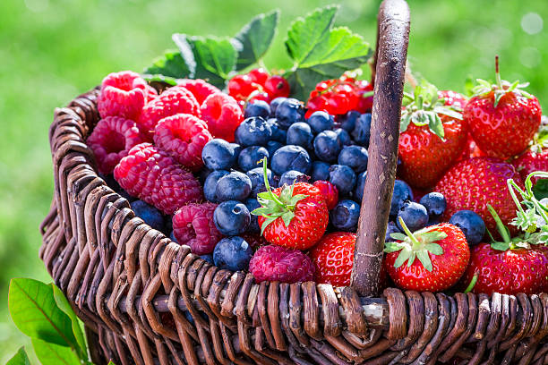 istock Healthy berry fruits in sunny day 512201052